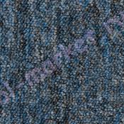 Ковровая плитка Ruscarpettiles London сине-черная 1237