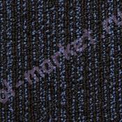 Ковровая плитка Ruscarpettiles Artline сине-черная 1111