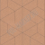 Клеевая LVT (ПВХ) плитка Moduleo Moods  Trapezoid Desert Crayola 46454