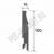 Плинтус МДФ ламинированный Point&Line ПЛ100-2 Классицизм (100*16*2400мм)