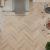 Клеевая ПВХ плитка CronaFloor Herringbone LVT Дуб Дижон 010