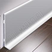 Плинтус алюминиевый Bonkeel AL80 серебро 501Л (78*11*2500мм)