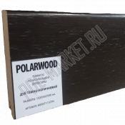 Плинтус Polarwood 15*95мм Дуб темно-коричневый лак