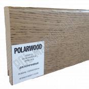 Плинтус Polarwood 15*95мм Дуб коричневый