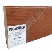 Плинтус Polarwood 15*95мм Дуб коньячный лак