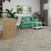 Каменно-полимерная плитка SPC Alpine floor Chevron Alpine ECO 18-1 Дуб Фантазия