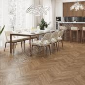 Каменно-полимерная плитка SPC Alpine floor Chevron Alpine ECO 18-10 Гевуина