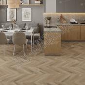 Каменно-полимерная плитка SPC Alpine floor Chevron Alpine ECO 18-6 Дуб Синистра