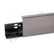 Плинтус Aberhof ABF 70 7017 Алюминий (71*26*2200мм)