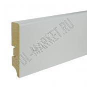 Плинтус Белый МДФ под покраску SMARTPROFILE Paint 80A