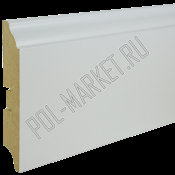 Плинтус Белый МДФ под покраску SMARTPROFILE Paint 100B
