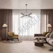 Клеевая ПВХ плитка Norland Lagom Parquet LVT 1034-08 Elegant