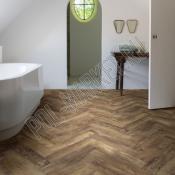Каменно-полимерная плитка SPC Moduleo Layred Herringbone Country Oak 54875
