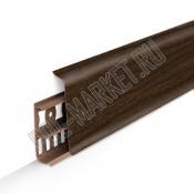 Плинтус Lexida 293 Орех темный (80*22*2200мм)