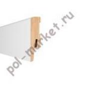 Плинтус белый МДФ под покраску Aberhof ART 801