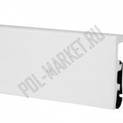 Плинтус композитный Arbiton Integra 01 белый (80*21*2400мм)