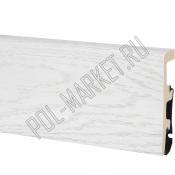 Плинтус композитный Arbiton Integra 03 Ясень снежный (80*21*2400мм)