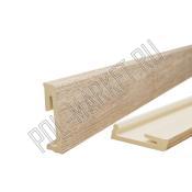 Плинтус дюрополимерный Salag Alpha 60 Aria Oak (60*15*2200мм)
