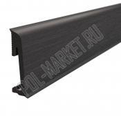 Плинтус дюрополимерный Salag Alpha 65 Black (65*17*2200мм)
