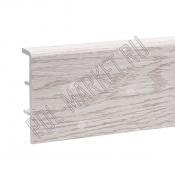 Плинтус полимерный Rico concept 80 80010 ясень арктик (80*21*2200мм)