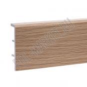 Плинтус полимерный Rico concept 80 80013 бамбук золотистый (80*21*2200мм)