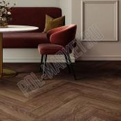 SPC ламинат Invictus Maximus Herringbone Highland Oak Chocolate