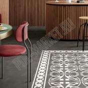 Клеевая ПВХ плитка Invictus  Maximus Victorian Treusure Deco Charcoal