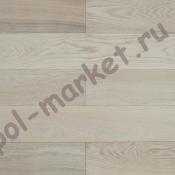 Массивная доска Amber Wood ясень слоновая кость 120мм