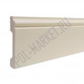 Плинтус дюрополимерный Decor-Dizayn 005-74 Бежевый  (80*13*2400мм)