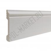 Плинтус дюрополимерный Decor-Dizayn 005-75 Капучино  (80*13*2400мм)