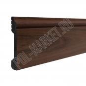 Плинтус дюрополимерный Decor-Dizayn 005-88SH Дуб Тобакко (80*13*2400мм)