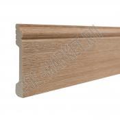 Плинтус дюрополимерный Decor-Dizayn 005-90SH Орех  (80*13*2400мм)