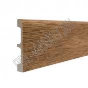Плинтус дюрополимерный Decor-Dizayn 706-83SH Вишня  (80*13*2400мм)