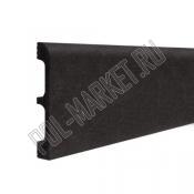 Плинтус дюрополимерный Decor-Dizayn 706-94 Графит (80*13*2400мм)