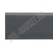 Плинтус дюрополимерный Winart Quadro Антрацит (80*17*2000мм)
