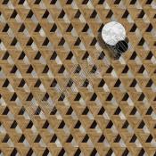 Клеевая LVT (ПВХ) плитка Moduleo Moods  Trapezoid Cloud Stone 46244