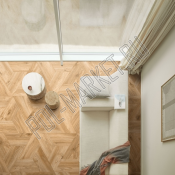 Клеевая LVT (ПВХ) плитка Moduleo Moods  Trapezoid Sierra Oak 58346
