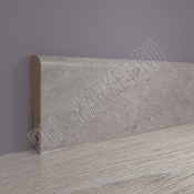 Плинтус МДФ ламинированный Point&Line ПЛ80 4071 Торос грей (80*16*2400мм)