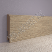 Плинтус МДФ ламинированный Point&Line ПЛ80 4049 Дуб прованс (80*16*2400мм)