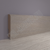 Плинтус МДФ ламинированный Point&Line ПЛ100 4013 Дуб серый (100*16*2400мм)