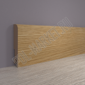Плинтус МДФ ламинированный Point&Line ПЛ100 4019 Дуб солнечный (100*16*2400мм)