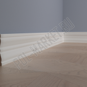 Плинтус МДФ ламинированный Point&Line ПЛ100-8 Ампир (100*16*2400мм)