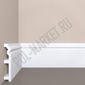 Плинтус полимерный под покраску Bello Deco XPS П5 (120*22*2000мм)