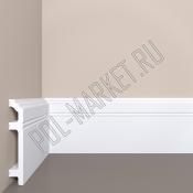 Плинтус полимерный под покраску Bello Deco XPS П12 (120*20*2000мм)