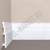 Плинтус полимерный под покраску Bello Deco XPS П13 (140*20*2000мм)