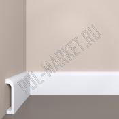 Плинтус полимерный под покраску Bello Deco XPS П16 (80*19*2000мм)