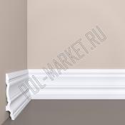 Плинтус полимерный под покраску Bello Deco XPS П21 (100*17*2000мм)
