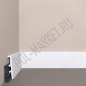 Плинтус полимерный под покраску Bello Deco XPS П27 (80*20*2000мм)