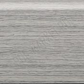 Плинтус дюрополимерный Comfort Classic Ясень Серый 421 (80*16*2200мм)