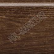 Плинтус дюрополимерный Comfort Classic Орех 224 (80*16*2200мм)